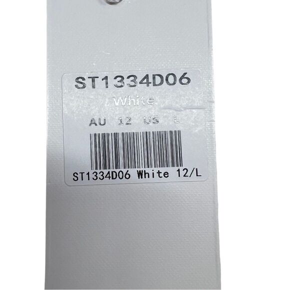 Saints & Secrets New Dress Romantic Floral Lace Ruffles White Straps Summer  L - Picture 5 of 8